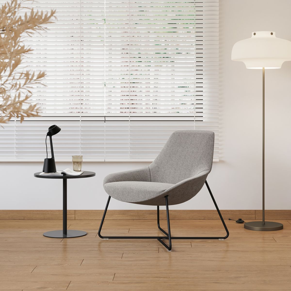 FORM OFFICE - Sitial Bruselas Gris Form