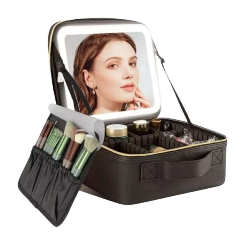 GENERICO - Bolso Cosmetiquero Con Luz Led