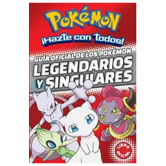 PANINI - Libro Pokemon Hazte Con Todos Guia Oficial Del Mitico Y Legendario Pokemon