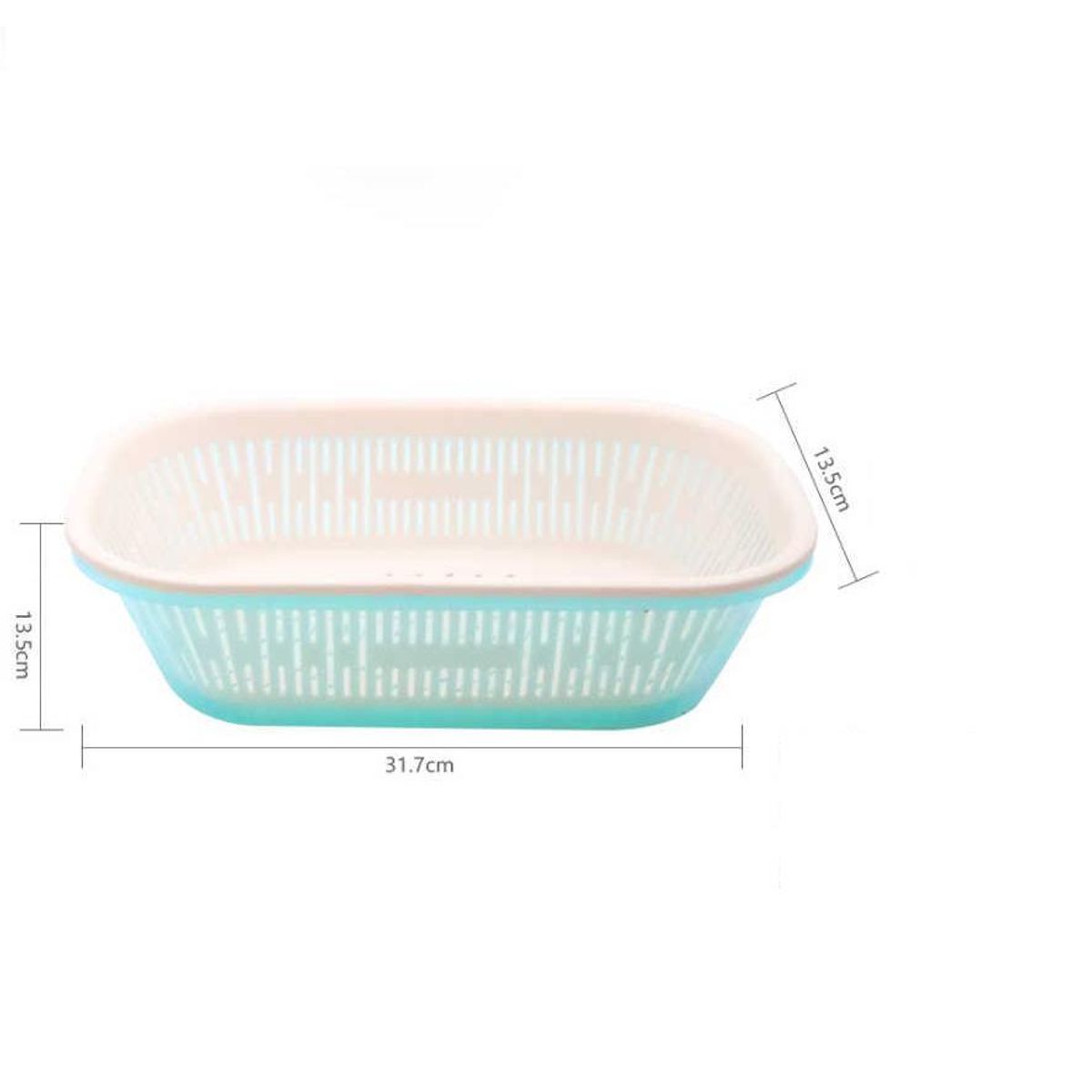 GENERICO - Bowl Con Colador Escurridor Verduras