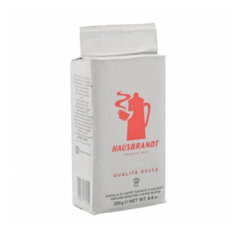 CAFE - CAFÉ MOLIDO QUALITA ROSSA 250 GRS  HAUSBRANDT