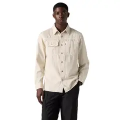 LEVIS - Camisa Hombre Ls Auburn Worker Beige