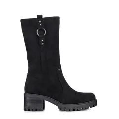 WEIDE - Botas Largas Casual De Gamuza Vintage Mujer HX513