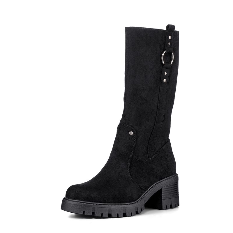 WEIDE - Botas Largas Casual De Gamuza Vintage Mujer Weide HX513
