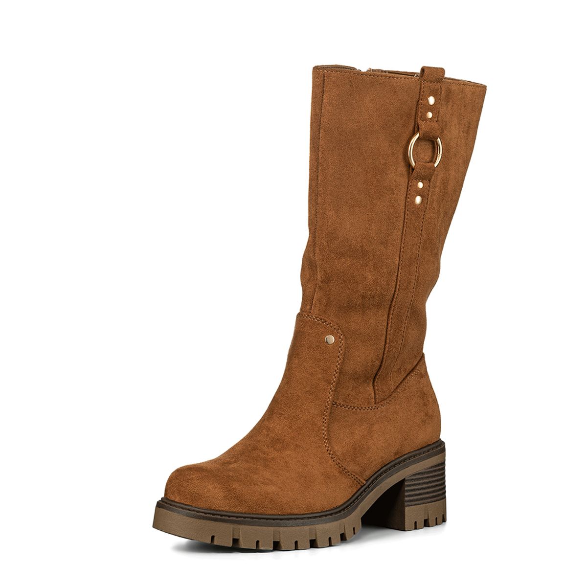 WEIDE - Botas Largas Casual De Gamuza Vintage Mujer Weide HX513