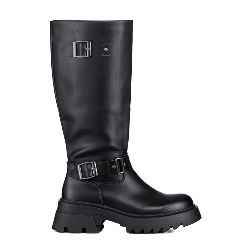 WEIDE - Botas Largas Mujer De Moda Tacon Grueso Vintage Weide CZY613