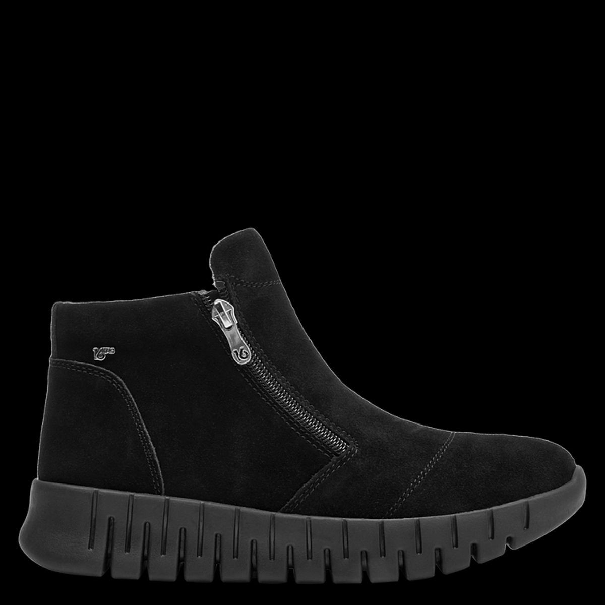 16 HRS - Botín Casual Mujer Negro 16 Hrs