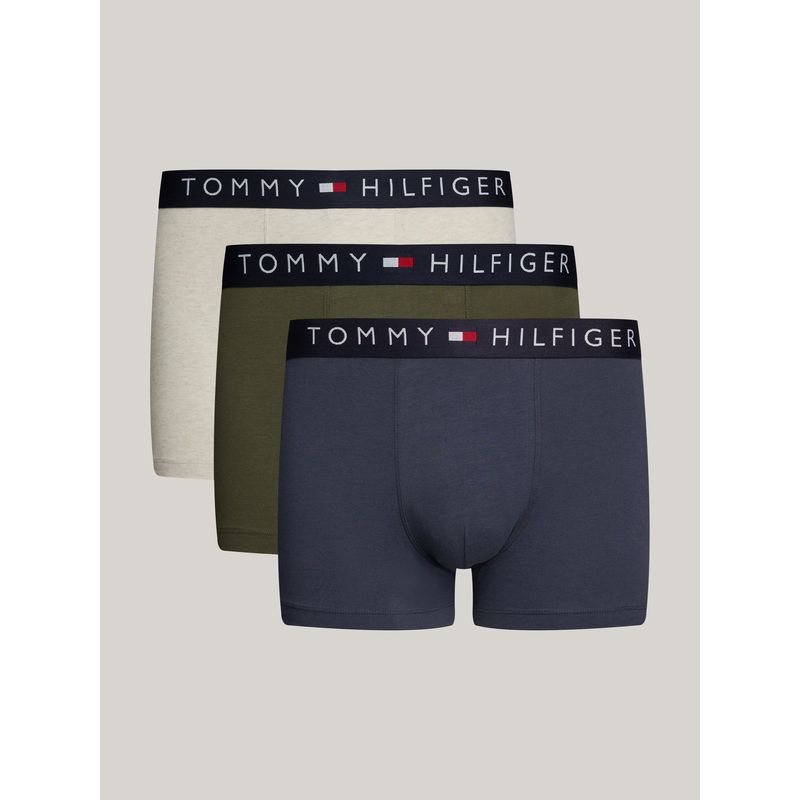TOMMY HILFIGER - Pack De 3 Calzoncillos Trunk Original Multicolor Tommy Hilfiger