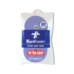 TOALSON - Grip de Tenis Ultra Grip Overgrip Pack 30 Uds Azul