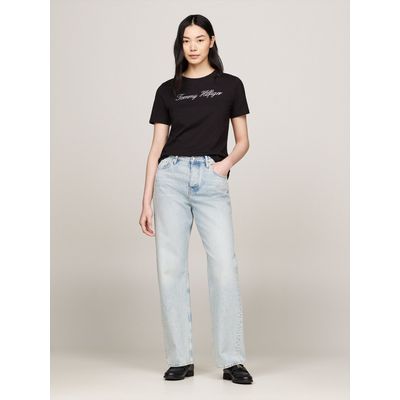 Imagen 2 del producto Polera Con Logo Script Regular Fit Negro