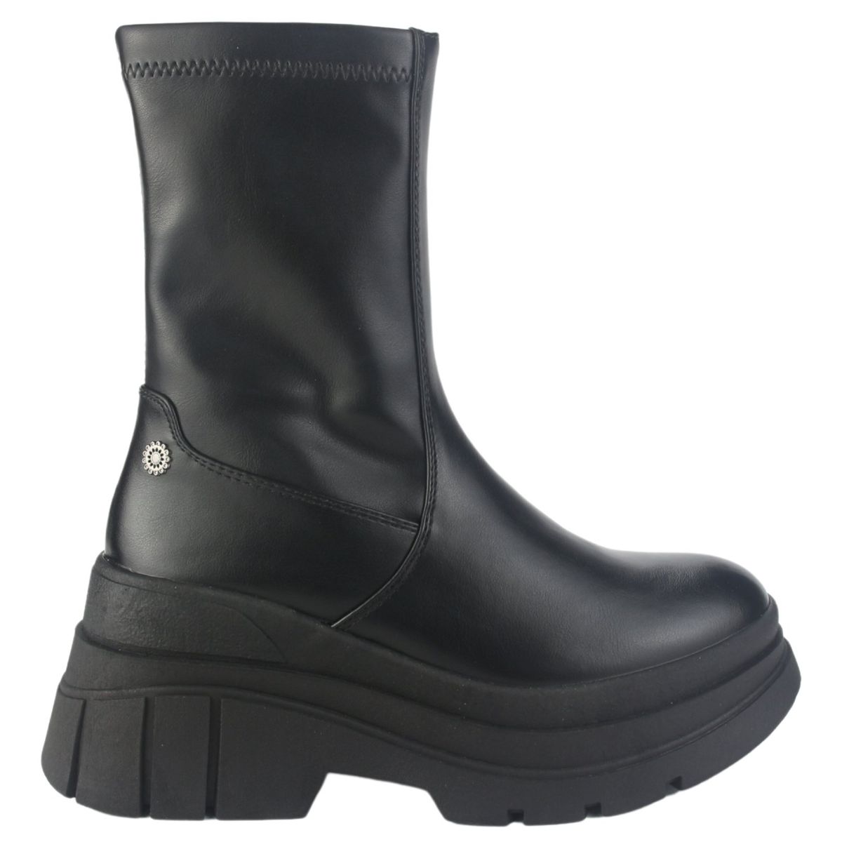 CHALADA - Botin Mujer Negro Casual Chalada Natirus-1