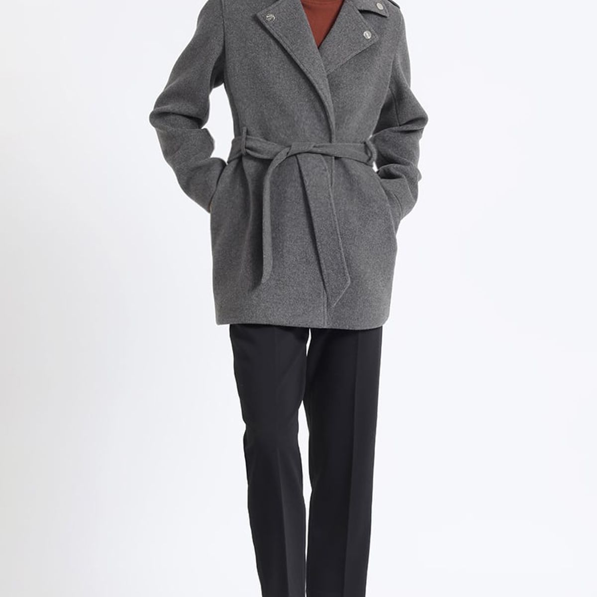 LIOLA - Chaqueton Motoquero, Muflon Melange, Gris Liola