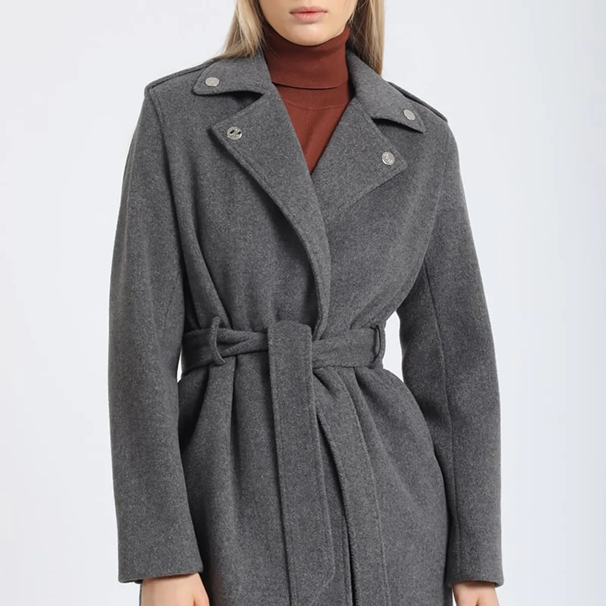 LIOLA - Chaqueton Motoquero Muflon Melange Gris Liola