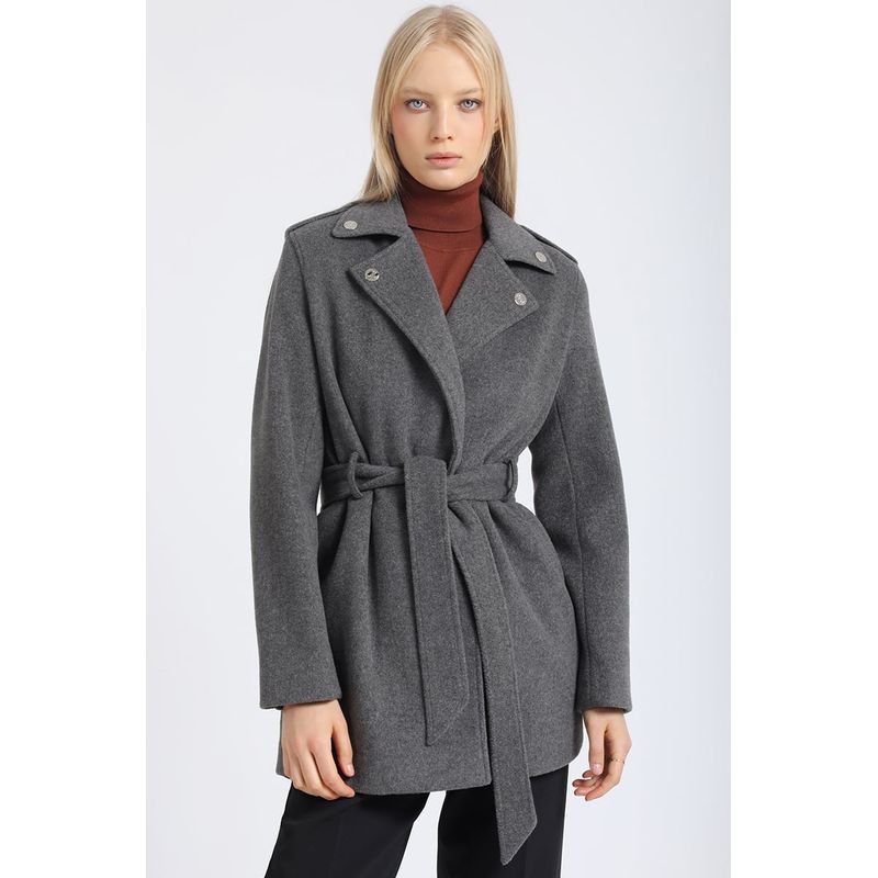 LIOLA - Chaqueton Motoquero, Muflon Melange, Gris Liola