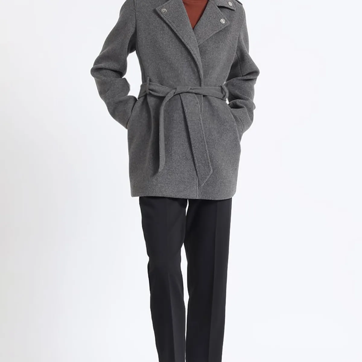 LIOLA - Chaqueton Motoquero Muflon Melange Gris Liola