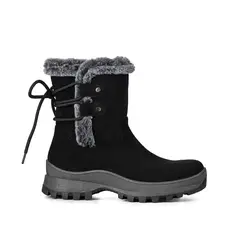 WEIDE - Botin Mujer Casual Con Felpa Plataforma Vintage CZY611
