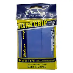 GENERICO - Grip de Tenis Toalson Ultra Grip Overgrip - Pack 3 Uds Azul