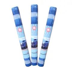 TREETOP - Pack 3 Mallas Sombra Franjeada 80% de 2,1 × 5 m Verde/Blanco