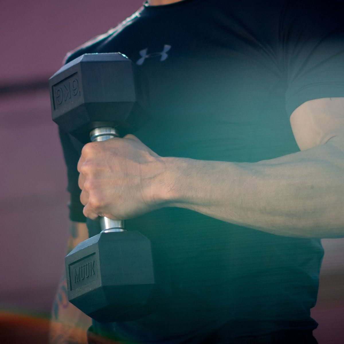 MUUK - Mancuerna Hexagonal Muuk Goma 14Kg MUUK