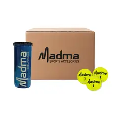 GENERICO - Pelotas de Tenis Madma Championship - 24 Tarros x 3 pelotas