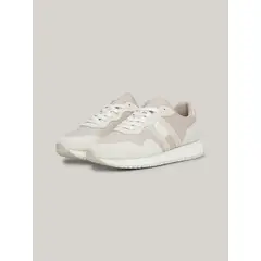 TOMMY HILFIGER - Zapatillas Essential Con Suela Dentada Beige