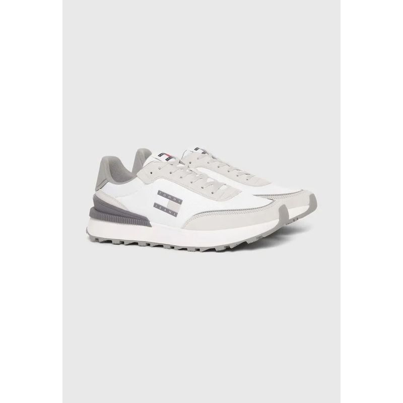 TOMMY HILFIGER - Zapatillas De Running Técnicas Essential Blanco Tommy Hilfiger