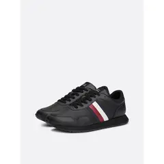 TOMMY HILFIGER - Zapatillas Runner Con Logo Negro