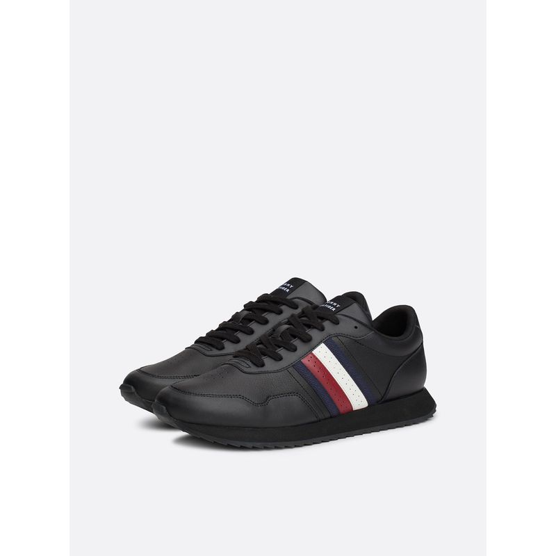 TOMMY HILFIGER - Zapatillas Runner Con Logo Negro Tommy Hilfiger