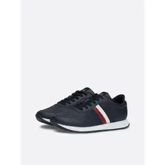 TOMMY HILFIGER - Zapatillas Runner Con Logo Azul
