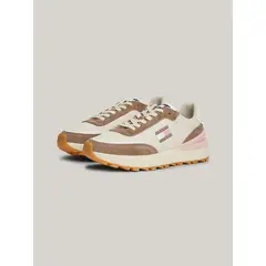 TOMMY HILFIGER - Zapatillas Running Con Suela Dentada Multicolor
