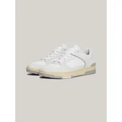 TOMMY HILFIGER - Zapatillas Basket Street Monogram Blanco