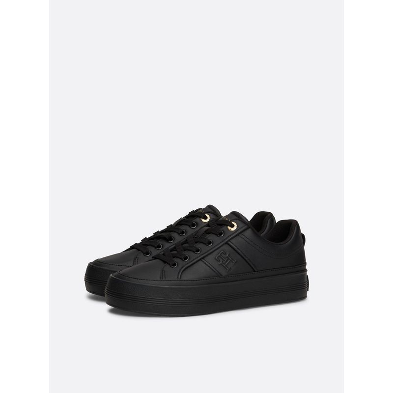 TOMMY HILFIGER - Zapatillas Essential Monogram Negro Tommy Hilfiger