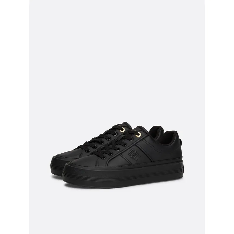 TOMMY HILFIGER - Zapatillas Essential Monogram Negro Tommy Hilfiger