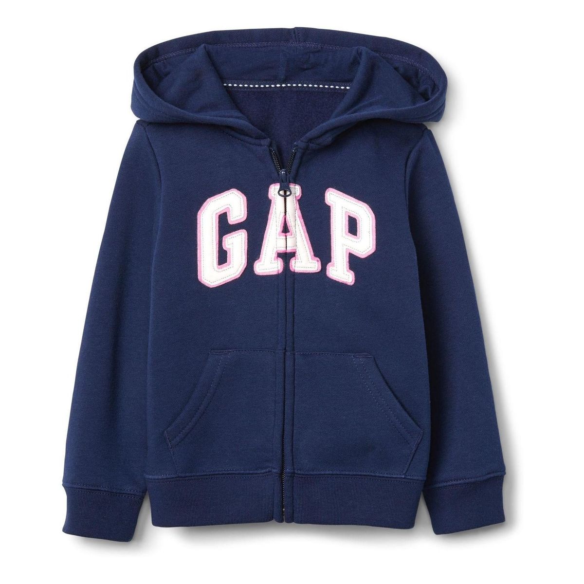 GAP - Polerón Logo Con Cierre Niña Azul