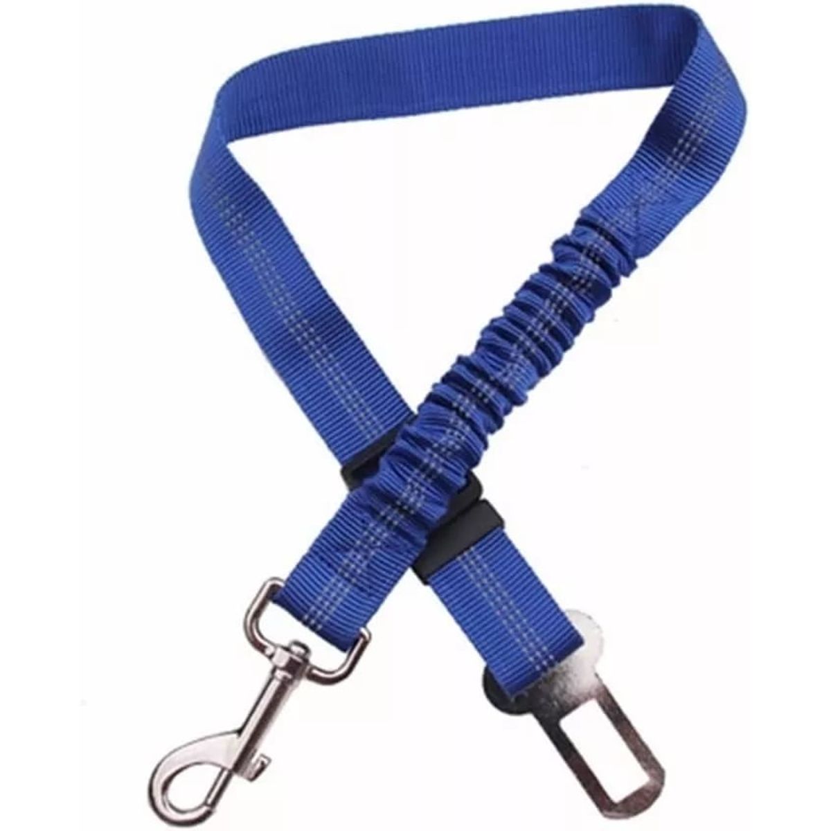 DEFENSOR FOREVER - Cinturón De Seguridad Elásticado Mascotas Perro gato Azul