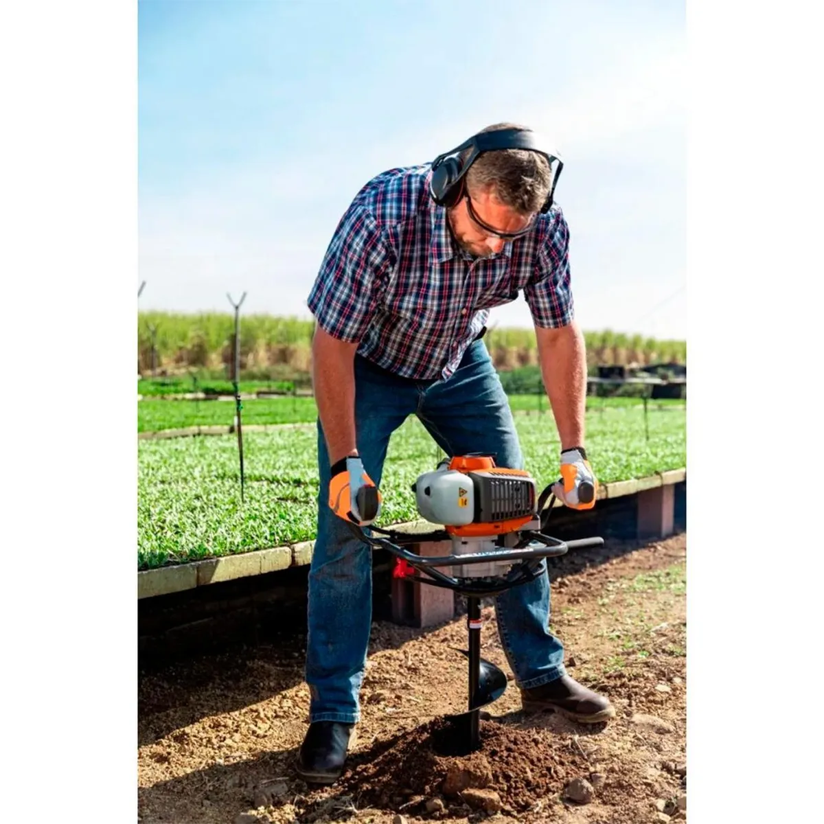 HUSQVARNA - Ahoyador a Gasolina Husqvarna 541EA Broca 20"