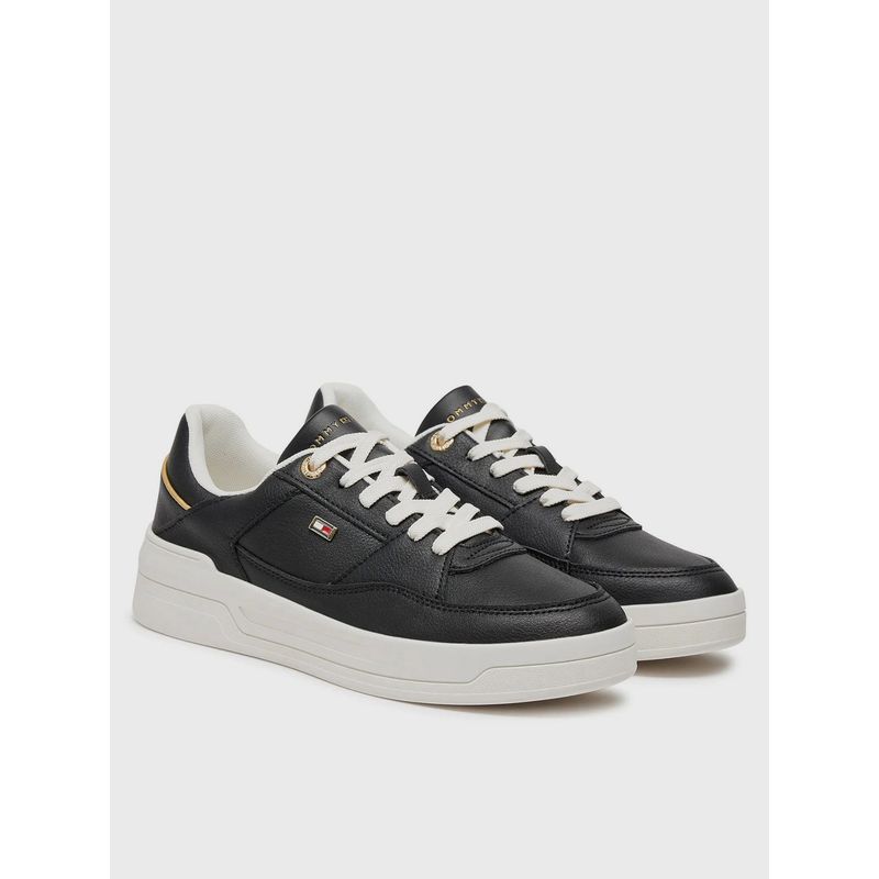 TOMMY HILFIGER - Zapatillas Essential Basket Con Logo Negro Tommy Hilfiger