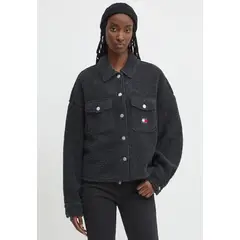 TOMMY HILFIGER - Sobrecamisa Teddy Con Logo Negro