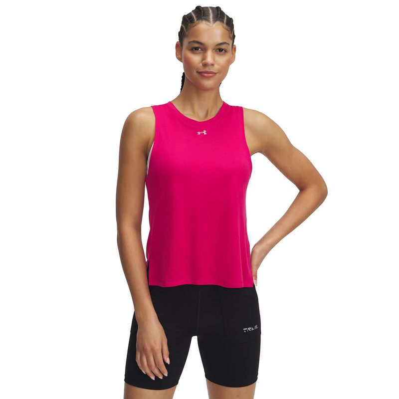UNDER ARMOUR - Polera Sin Mangas Ua Trail Run Fucsia Para Mujer UNDER ARMOUR