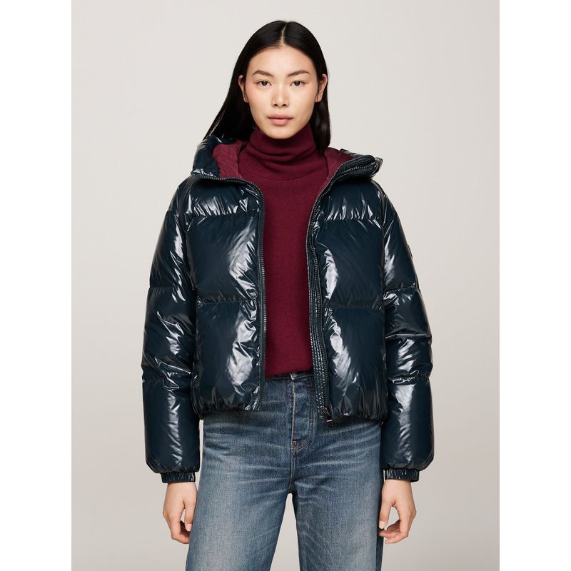 TOMMY HILFIGER - Parka New York Gloss Azul Tommy Hilfiger