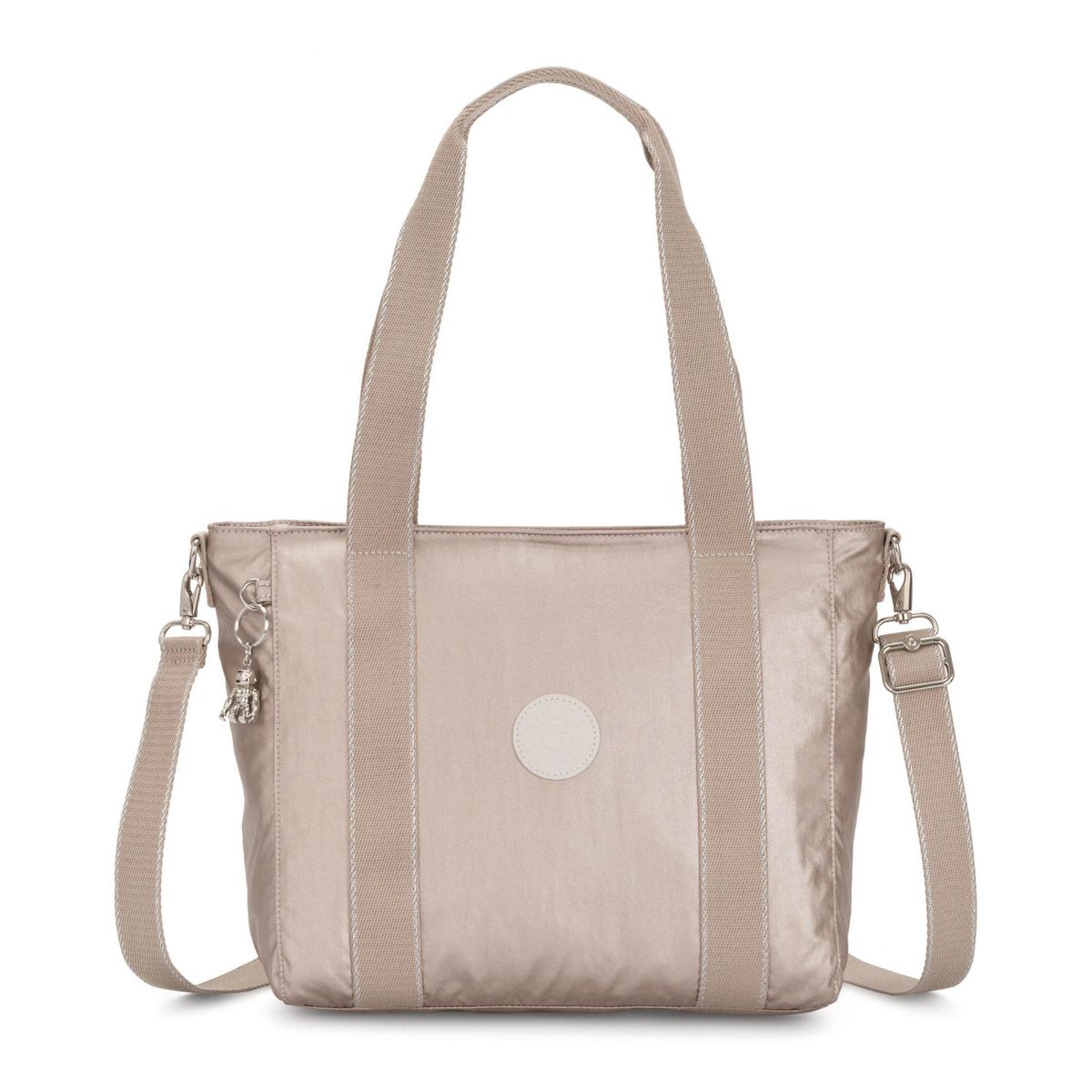 KIPLING - Cartera Asseni S Mujer Plateado Kipling