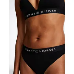 TOMMY HILFIGER - Colaless Con Logo A Encontraste Negro