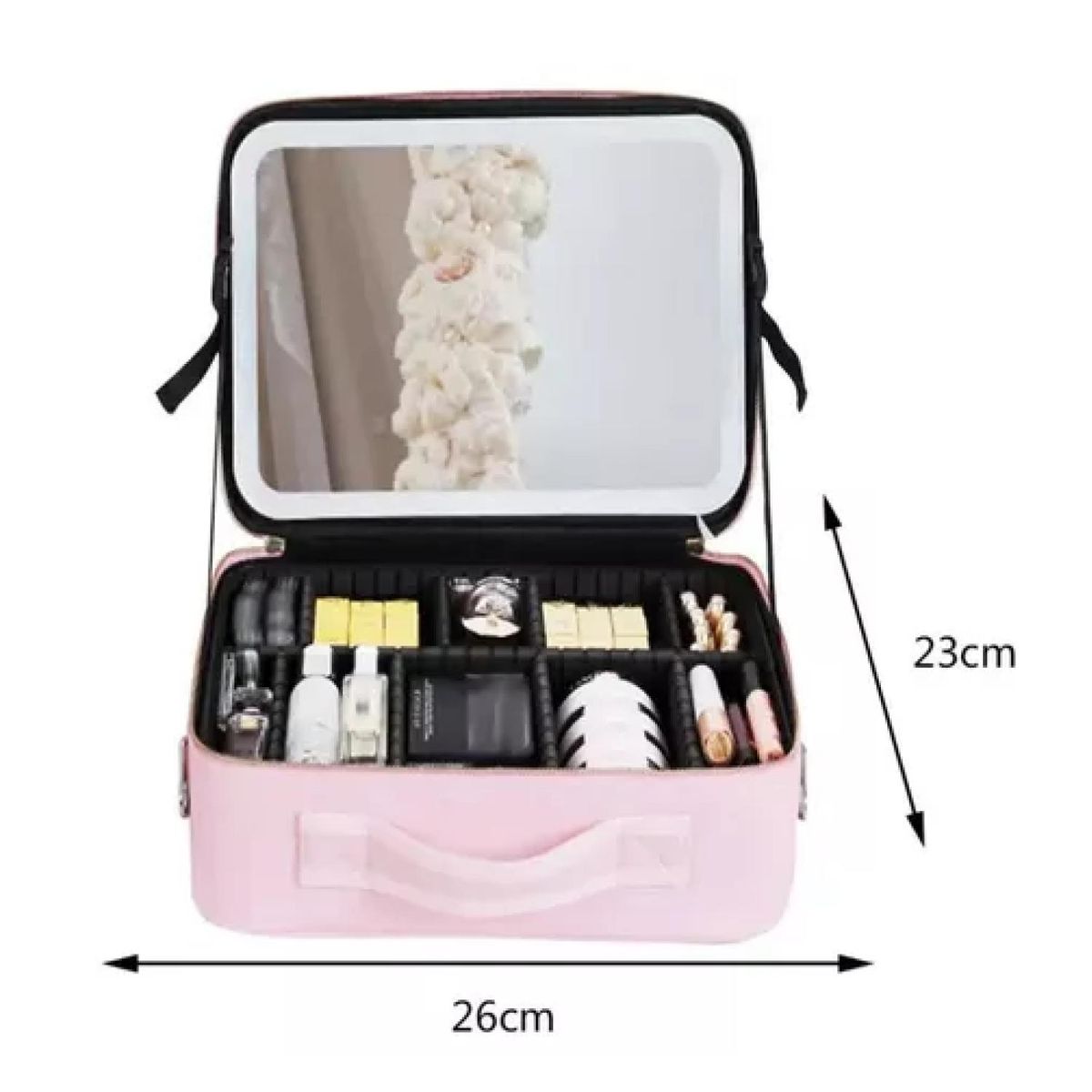 GENERICO - Bolso Cosmetiquero Con Luz Led