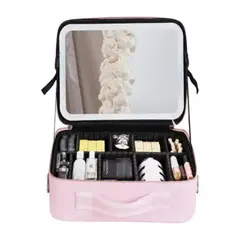 GENERICO - Bolso Cosmetiquero Con Luz Led