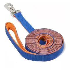 DEFENSOR FOREVER - Correa Plana Larga Para Perros 45mts X 25cm naranja azul
