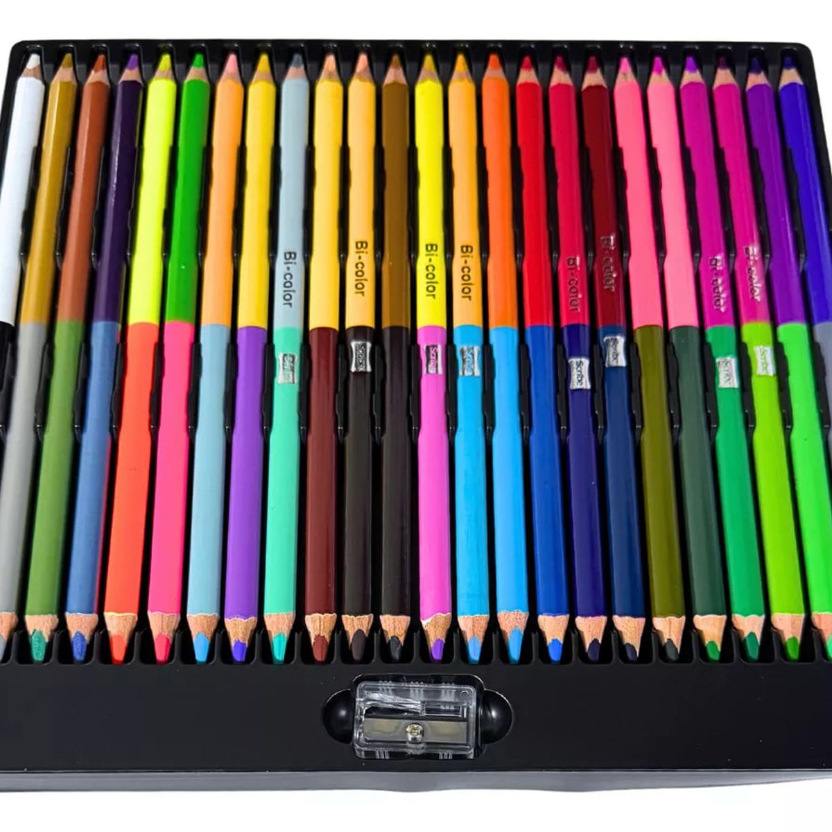 GENERICO - Lápices De Colores Scribe 24 Ud Doble Punta X 48 Colores