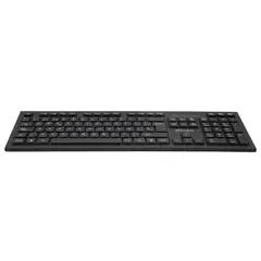 PHILCO - Teclado Inalámbrico 105 Teclas Negro W601N