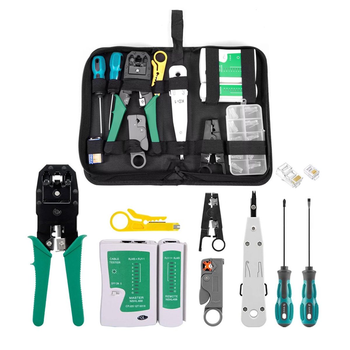 GENERICO - Kit de Herramientas para Redes