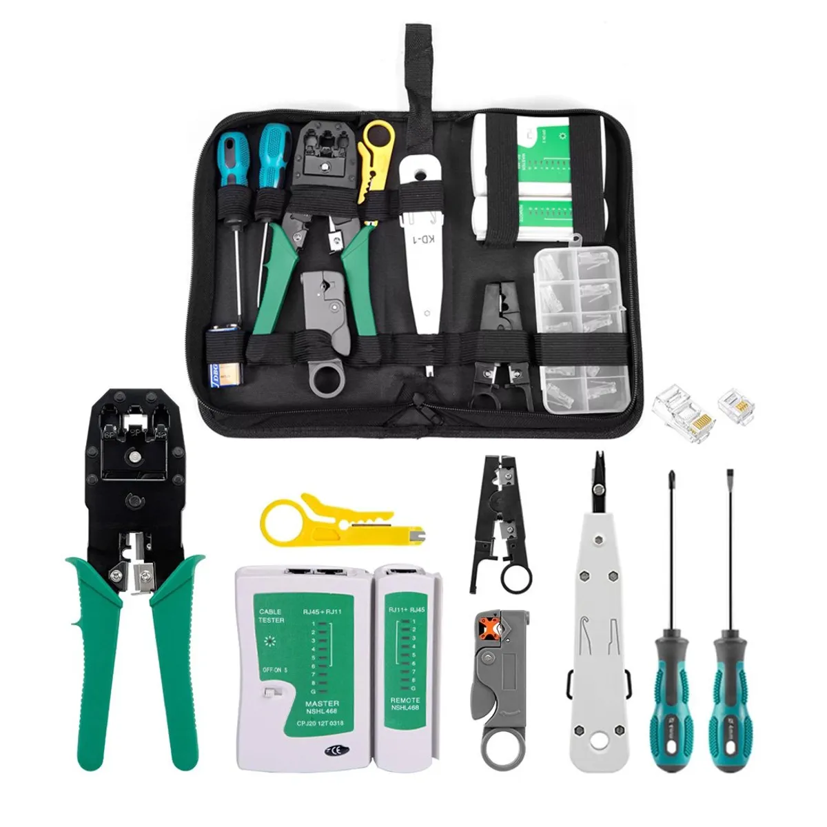 GENERICO - Kit de Herramientas para Redes