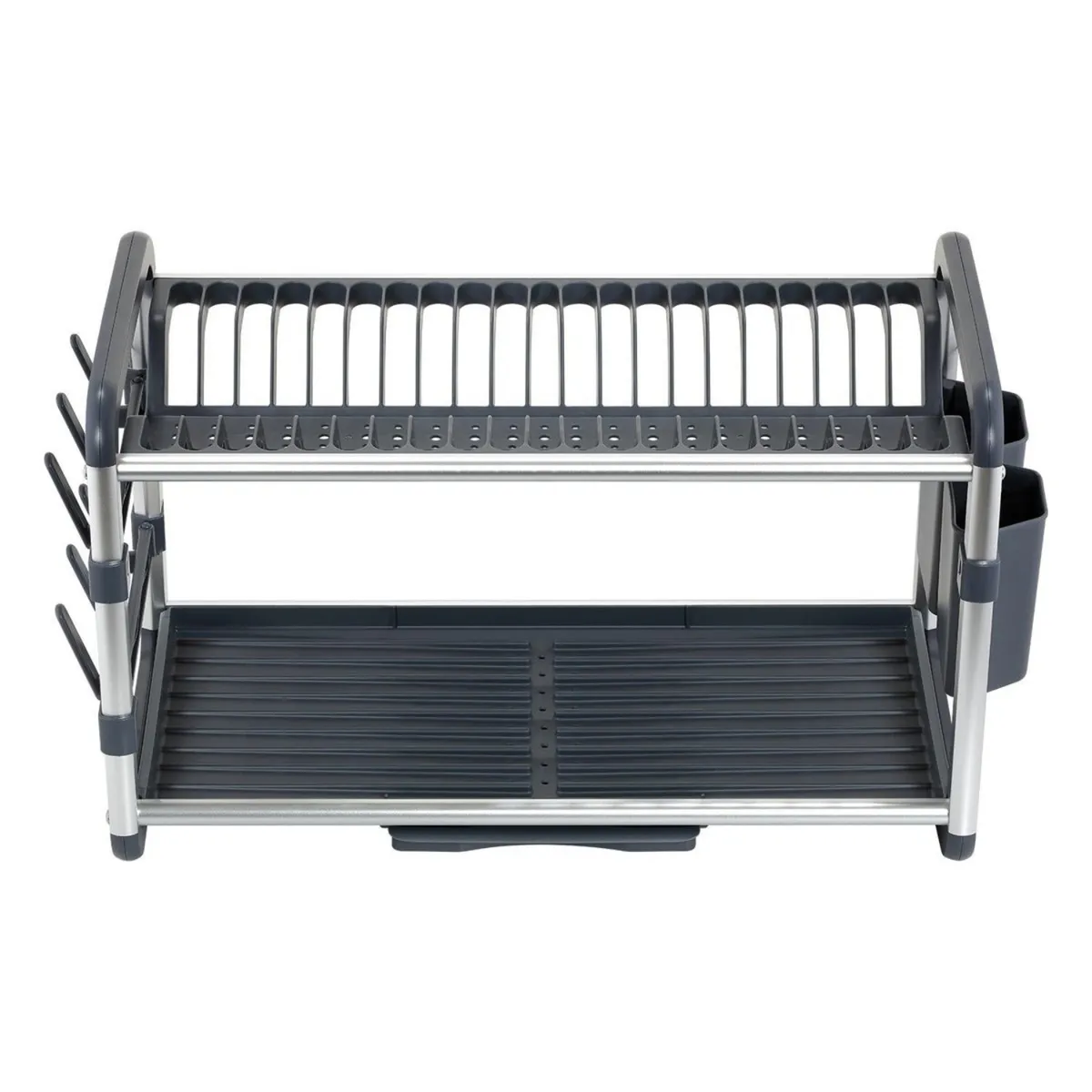 OEM - SECAPLATOS ESCURRIDOR 2 NIVELES STELLA 61X27CM